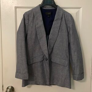 J.Crew Blazer. This blazer is very light material. I absolutely love it!